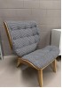 Trevor Lounge chair - Light Grey